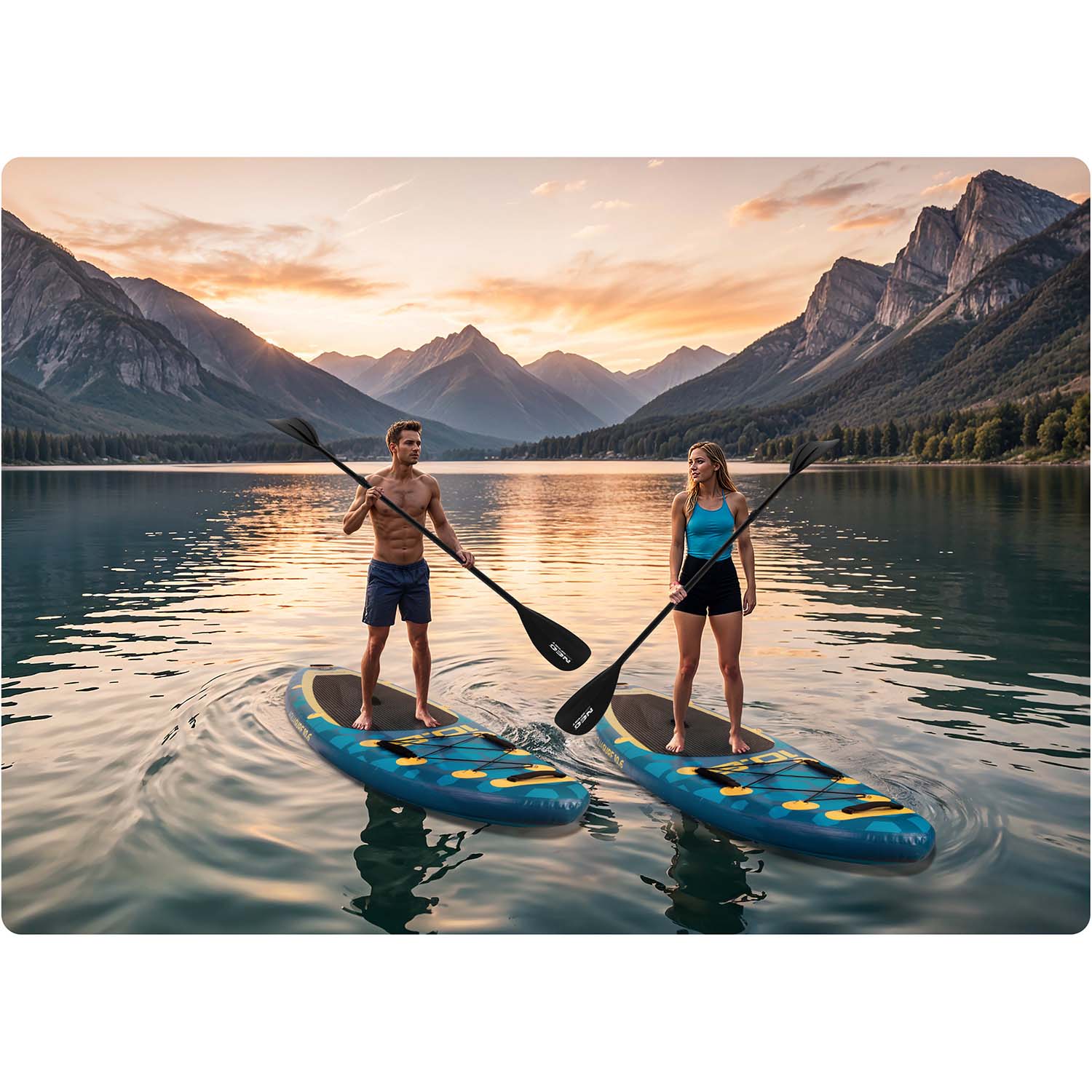 Deska SUP Aquasurf 320 x 84 x 15 cm Neo-Sport 170203